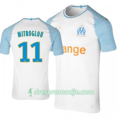 Olympique de Marseille Dres Mitroglou 11 Domaći 2018/19 Kratkih Rukava Olympique de Marseille Dres Mitroglou 11 Domaći 2018/19 Kratkih Rukava